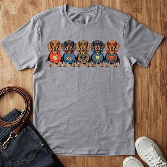 Dachshund Super Squad - T-Shirt