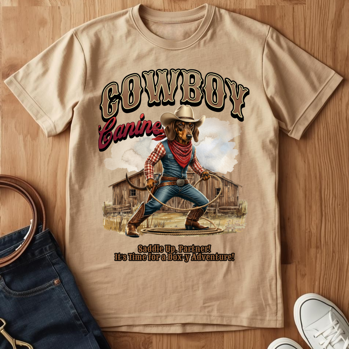 Cowboy Canine - T-Shirt
