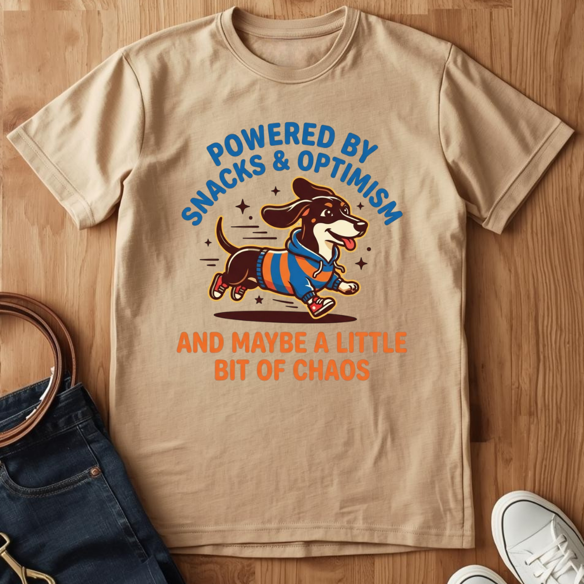 Snacks & Optimism- T-Shirt