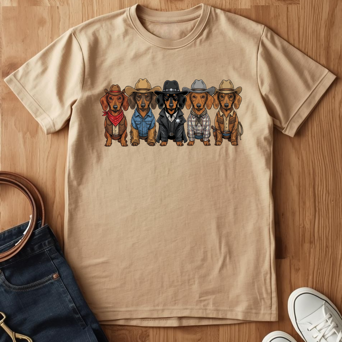 Yee-Haw & Paws- T-Shirt