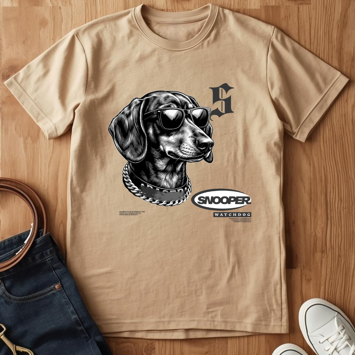 Dachshund Streetwear- T-Shirt
