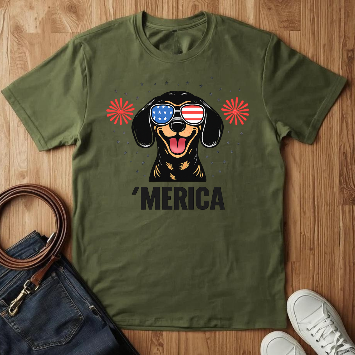 MERICA- T-Shirt