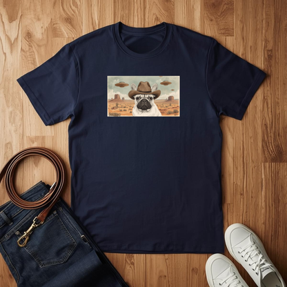Frenchie Space Midwest- T-Shirt