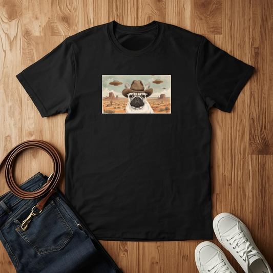 Frenchie Space Midwest- T-Shirt