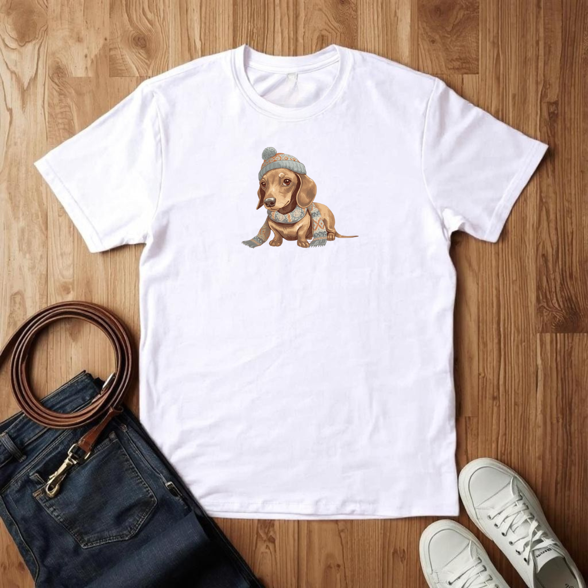 Dachshund Winter Collection  - T-Shirt