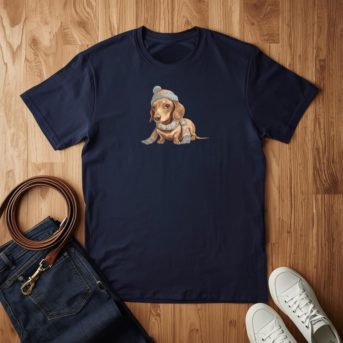 Dachshund Winter Collection  - T-Shirt