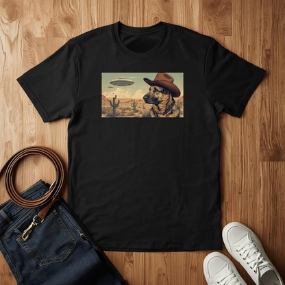 German Shepard Cowboy - T-Shirt