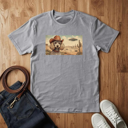 Poodle Cowboy - T-Shirt
