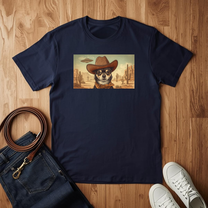 Chihuahua Space Cowboy - T-Shirt