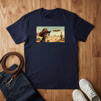 Chihuahua Wild West Cowboy - T-Shirt