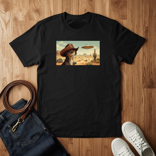 Chihuahua Wild West Cowboy - T-Shirt