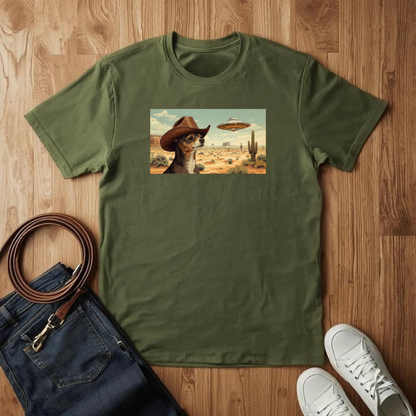 Chihuahua Wild West Cowboy - T-Shirt