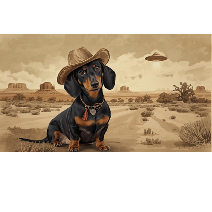 Dachshund Wild West - T-Shirt