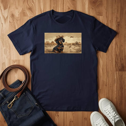 Dachshund Wild West - T-Shirt
