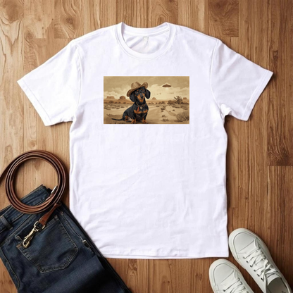 Dachshund Wild West - T-Shirt