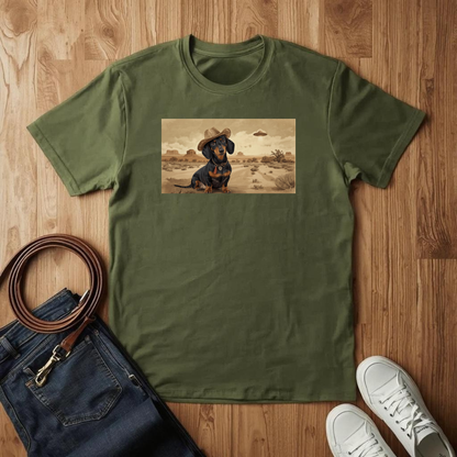 Dachshund Wild West - T-Shirt