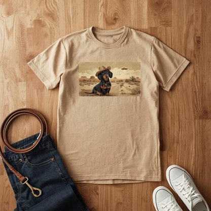 Dachshund Wild West - T-Shirt