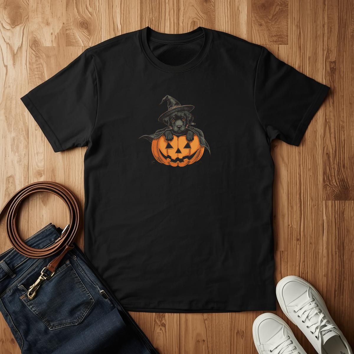 Back Lab Halloween - T-Shirt