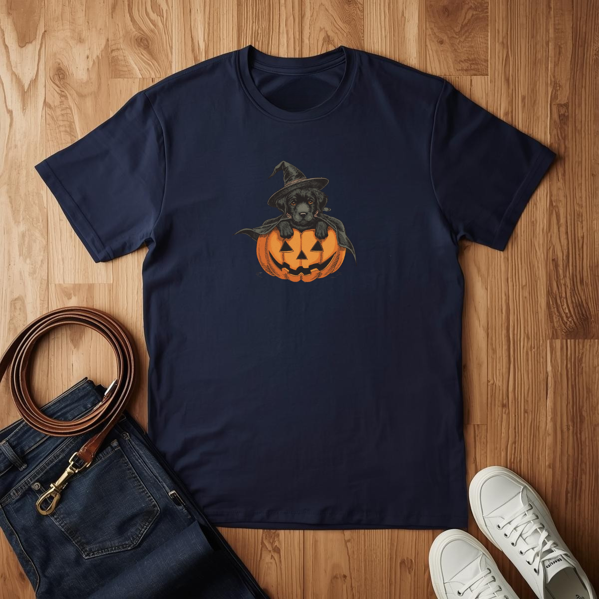 Back Lab Halloween - T-Shirt