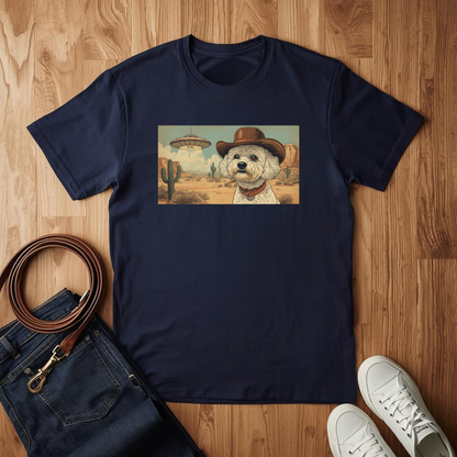 Bichon Cowboy- T-Shirt