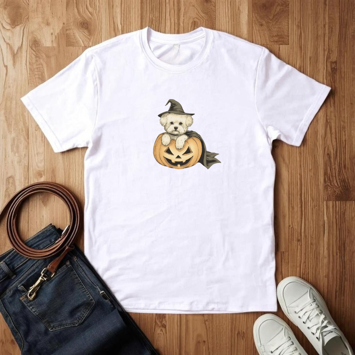 Bichon Happy Halloween - T-Shirt