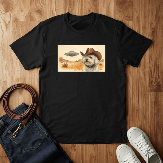 Bichon Space Cowboy - T-Shirt