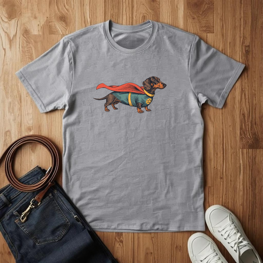 Dachshund Superhero 2- T-Shirt