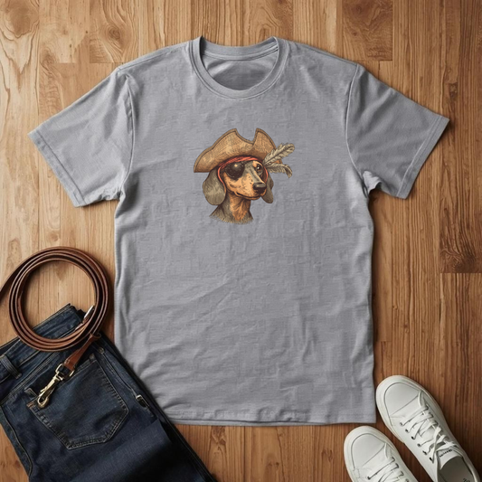 Dachshund Pirate - T-Shirt