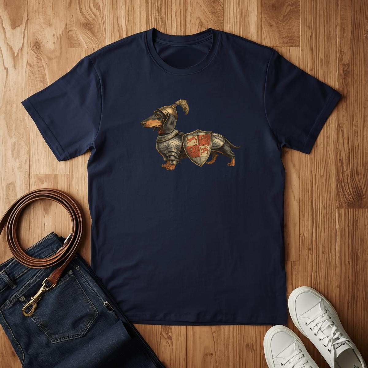 Dachshund Knight - T-Shirt