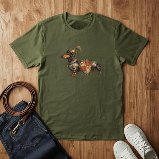 Dachshund Knight - T-Shirt