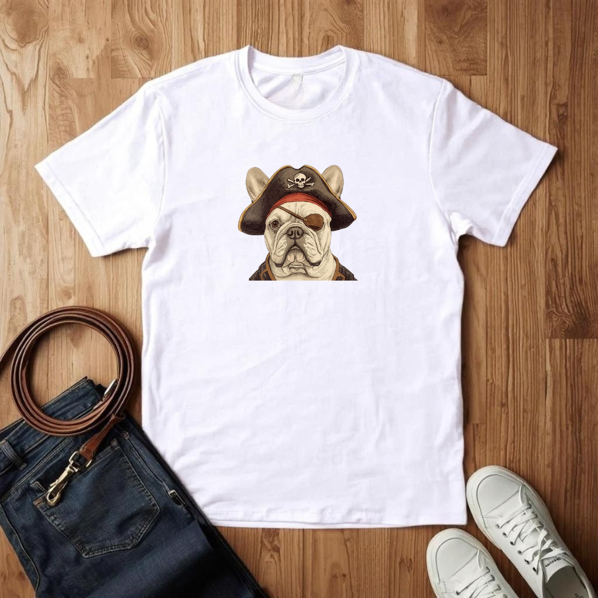French Bulldog Pirate - T-Shirt