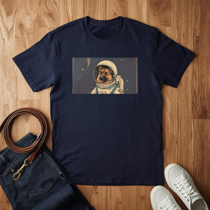 German Shepard Space- T-Shirt