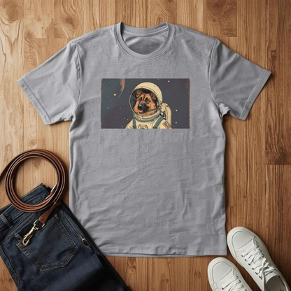 German Shepard Space- T-Shirt