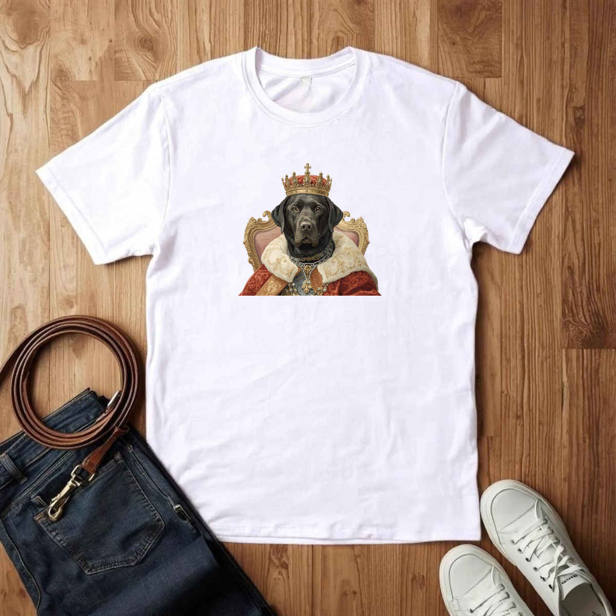 Black Lab Royalty  - T-Shirt