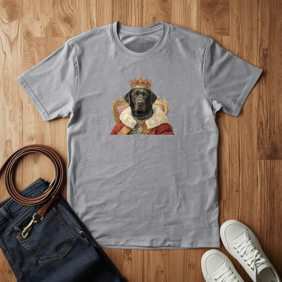 Black Lab Royalty  - T-Shirt