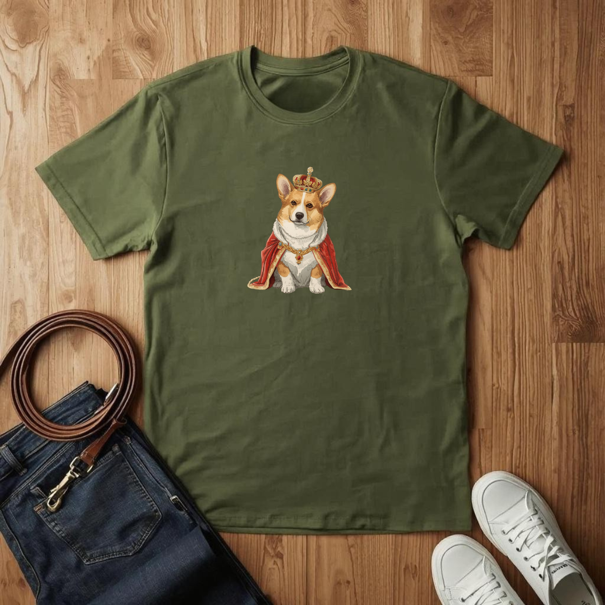 Corgi Royalty  - T-Shirt