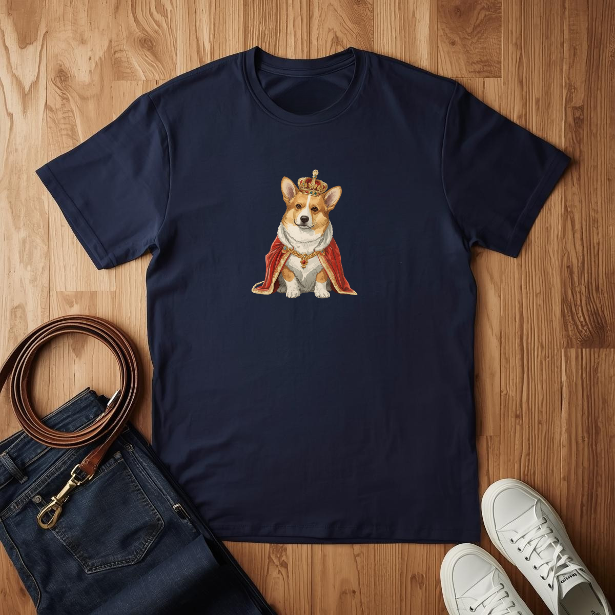 Corgi Royalty  - T-Shirt