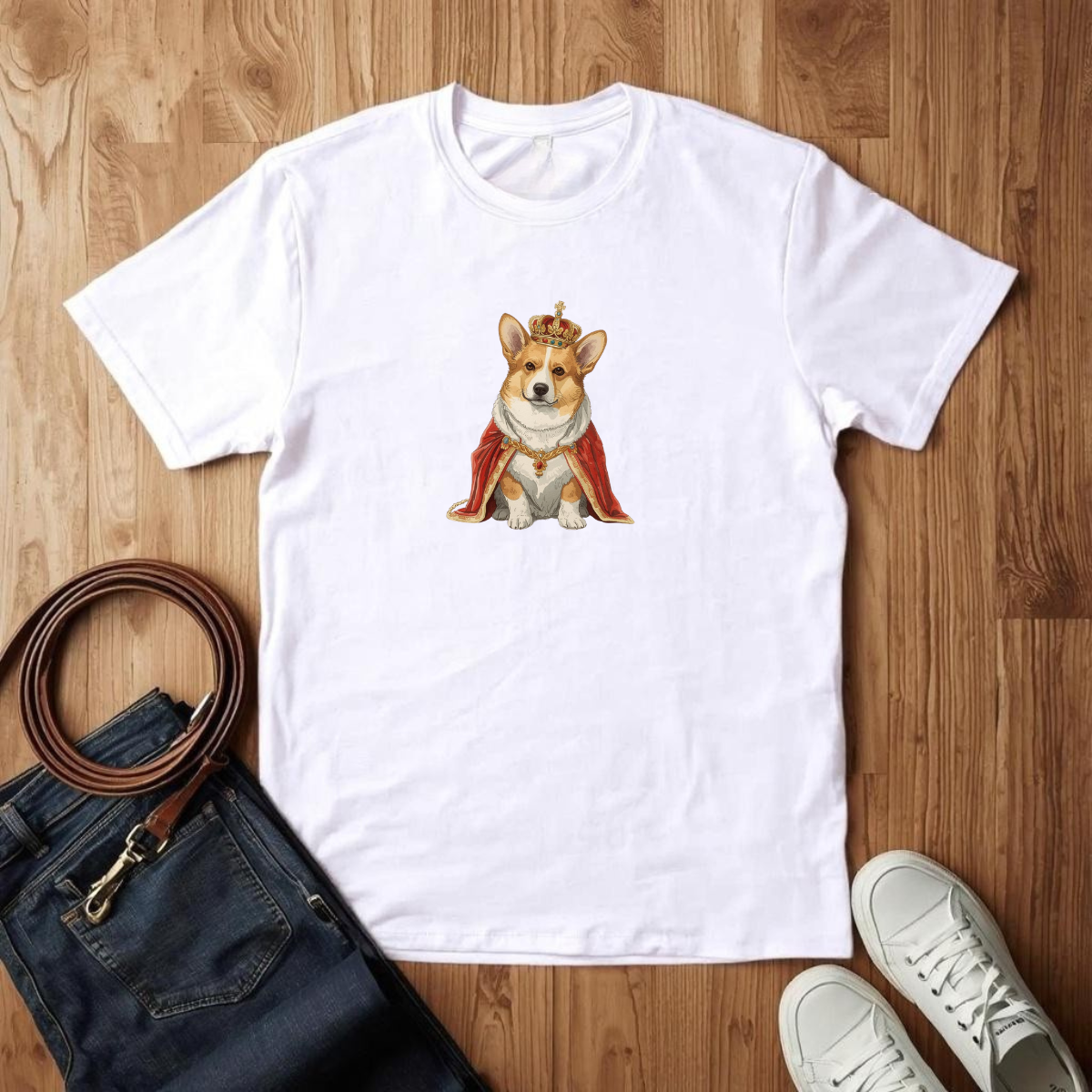 Corgi Royalty  - T-Shirt