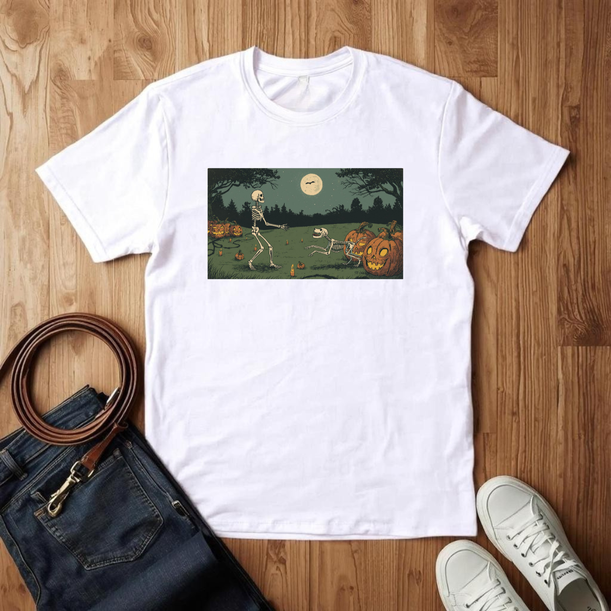 A Dog's Halloween  - T-Shirt