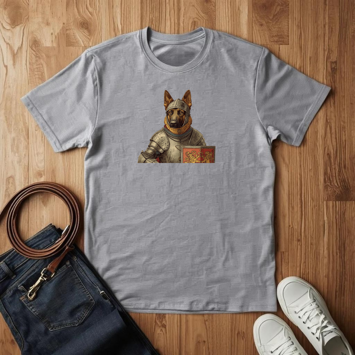 German Shepard Knight - T-Shirt