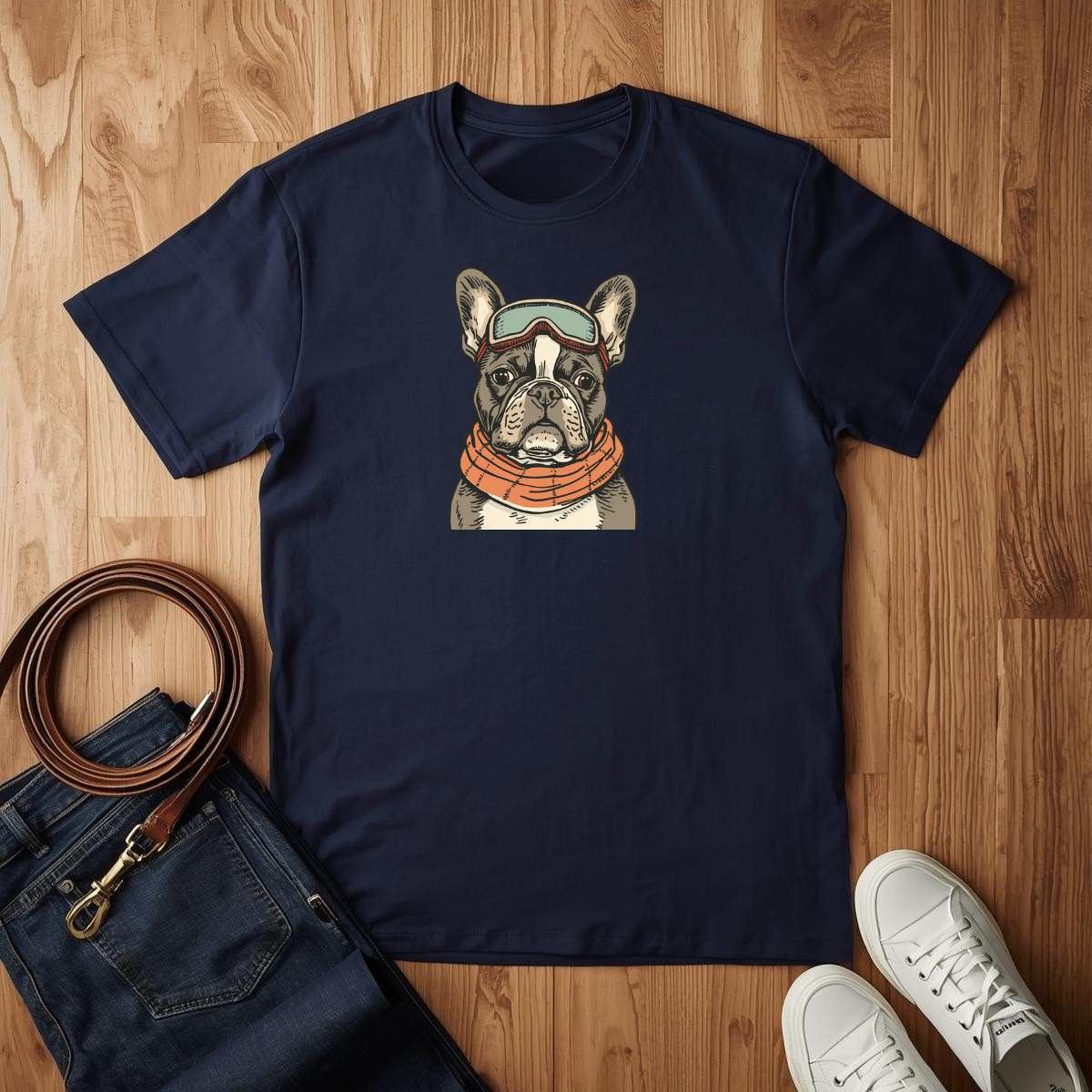 French Bulldog Aviator - T-Shirt