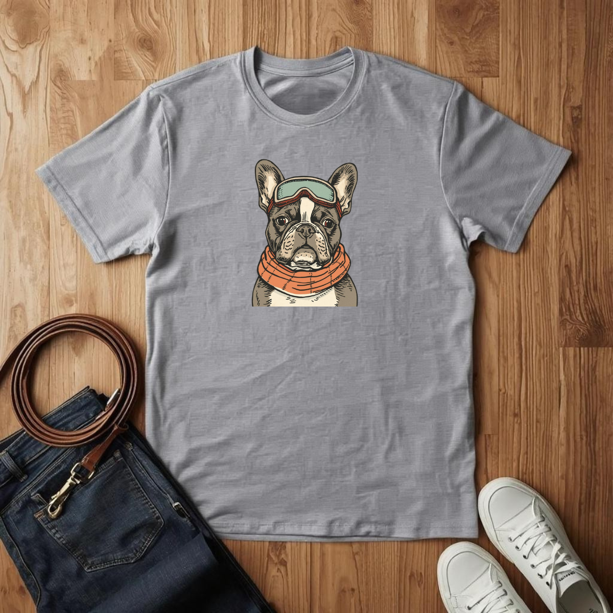 French Bulldog Aviator - T-Shirt