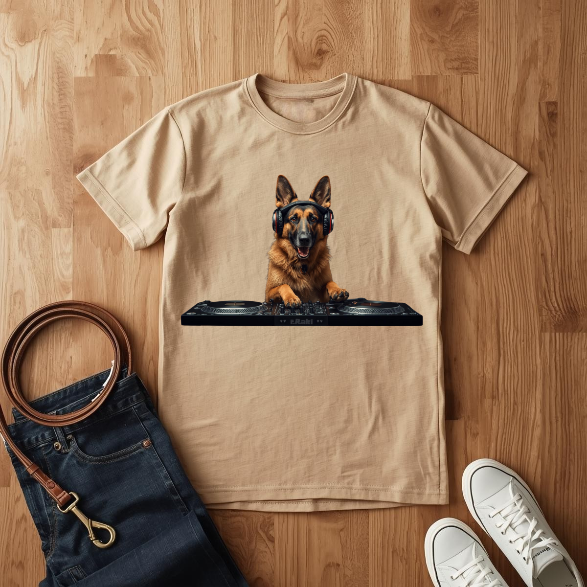 German Shepard DJ - T-Shirt