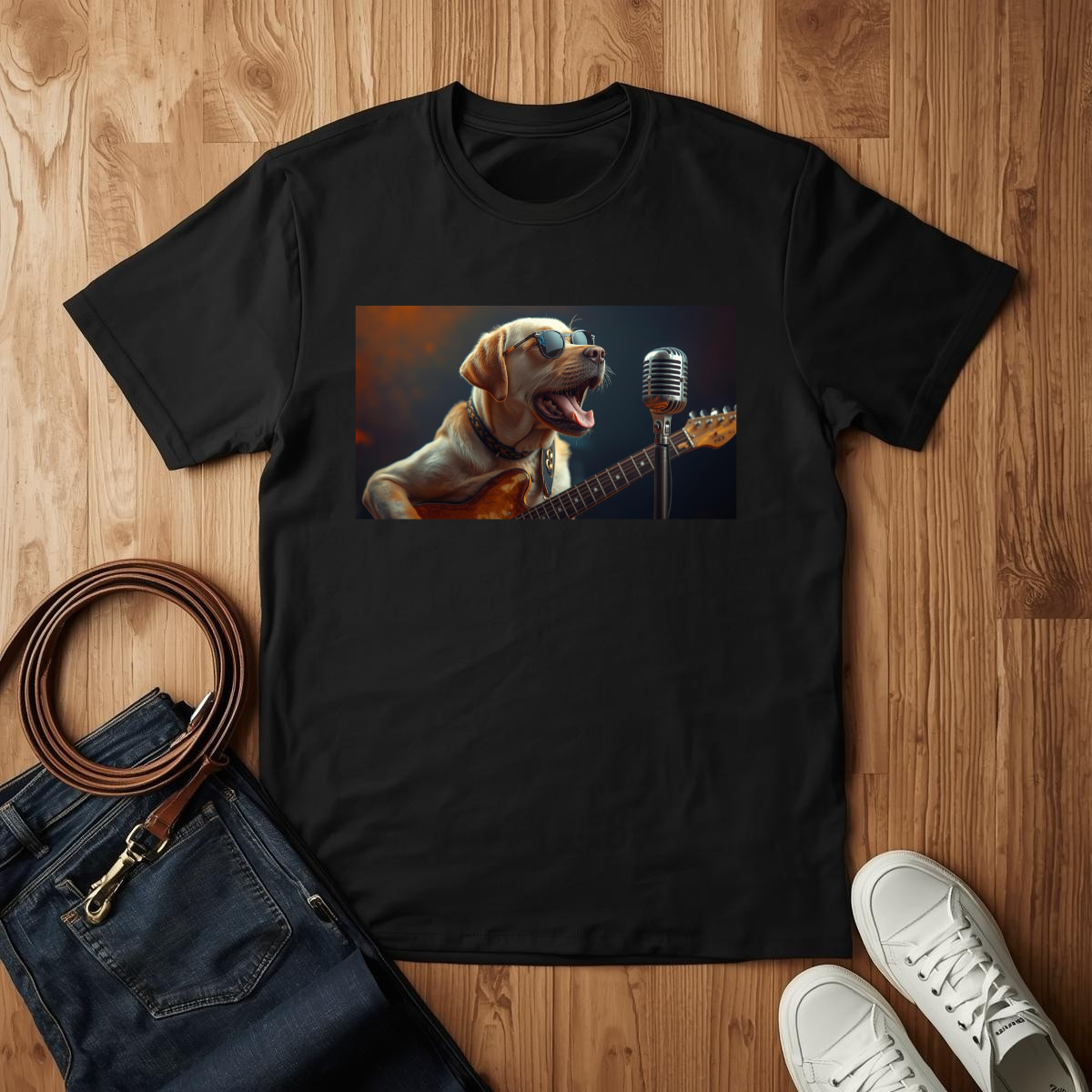 Yellow Lab Rockstar - T-Shirt
