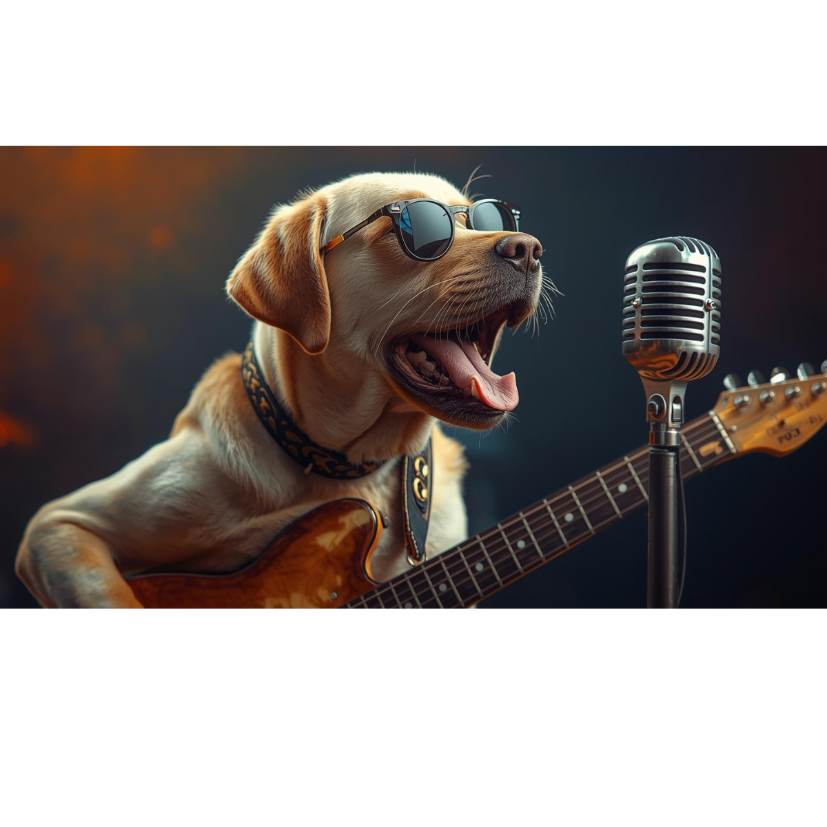 Yellow Lab Rockstar - T-Shirt