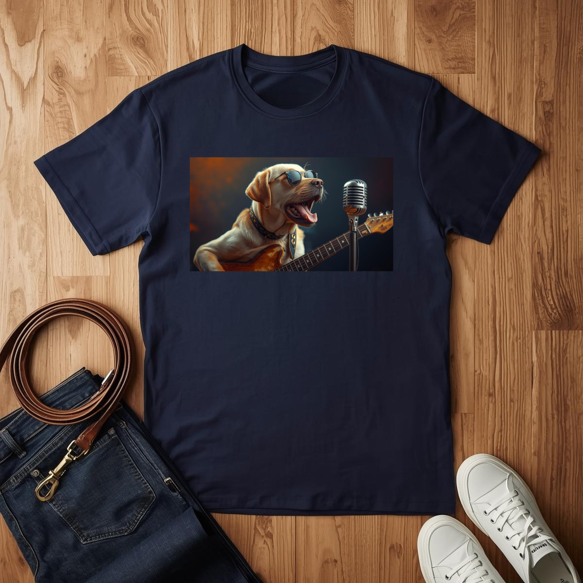 Yellow Lab Rockstar - T-Shirt