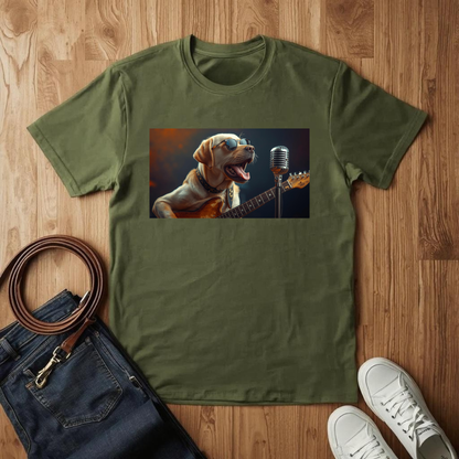 Yellow Lab Rockstar - T-Shirt