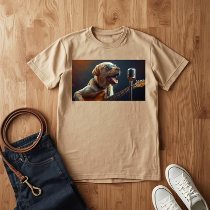 Yellow Lab Rockstar - T-Shirt