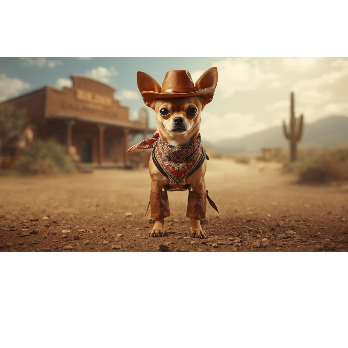 Chihuahua Stand Off - T-Shirt