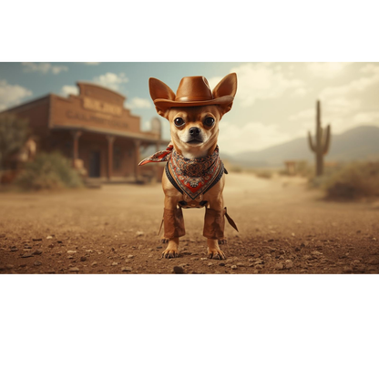 Chihuahua Stand Off - T-Shirt